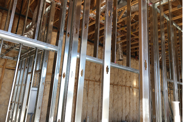 Residential pre-construction Steel Framing